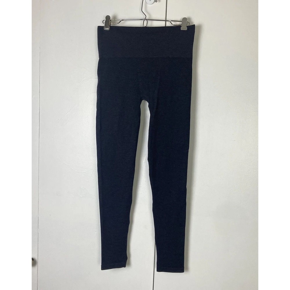 Spanx By Sara Blakely Look At Me Now Leggings Gray Small Classic EUC